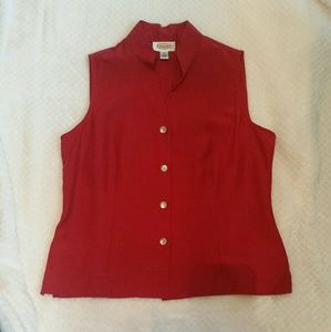 Talbots Sleeveless Top Size 12